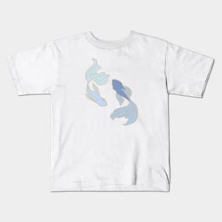 Twin Fish 1 Kids T-Shirt